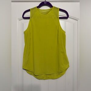 Lululemon Sculpt Tank in Yellow Pear